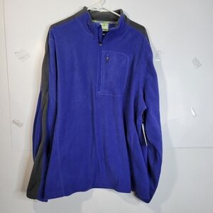 Mens NWT Nordic Track pullover 1/2 zip jacket Size XXL